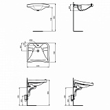Раковина Ideal Standard Atlantis 70 см J040300