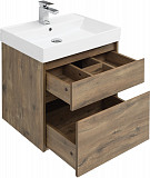 Мебель для ванной Aquanet Nova Lite 60 дуб рустикальный (2 ящика) 00254216