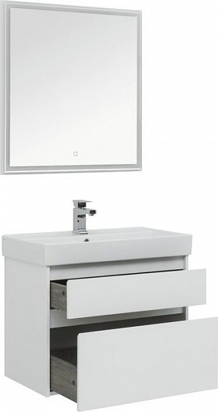 Мебель для ванной Aquanet Nova Lite 75 белый (2 ящика) 00242903