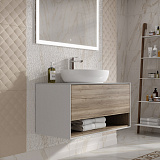 Тумба для раковины Kerama Marazzi Plaza 100 см PL.M.100.1\OAK.O