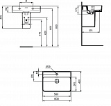 Раковина Ideal Standard Strada II 60 см T300001