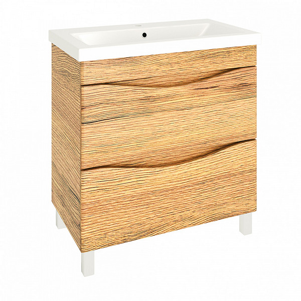 Тумба Дакота 60 2 ящика с умывальником   КОМО 60