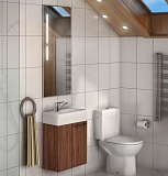 Зеркало Акватон Эклипс 46x100 1A129002EK010 с подсветкой