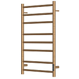 Полотенцесушитель электрический Point Аврора PN10858BR П8 500x800 диммер справа, бронза