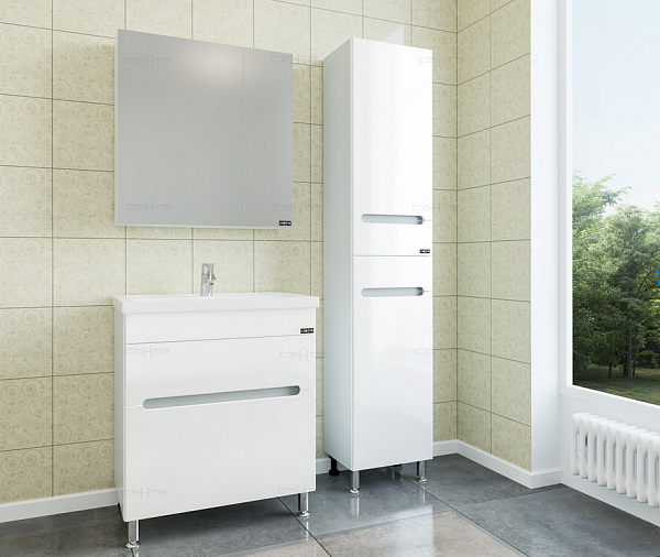 Тумба под раковину Лондон 70 напольная Санта 224006л