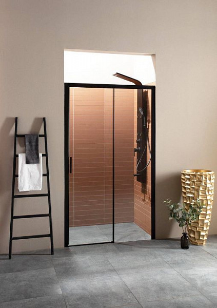 Душевая дверь Aquanet Pleasure AE60-N-160H200U-BT 160, прозрачное стекло AE60-N-160H200U-BT