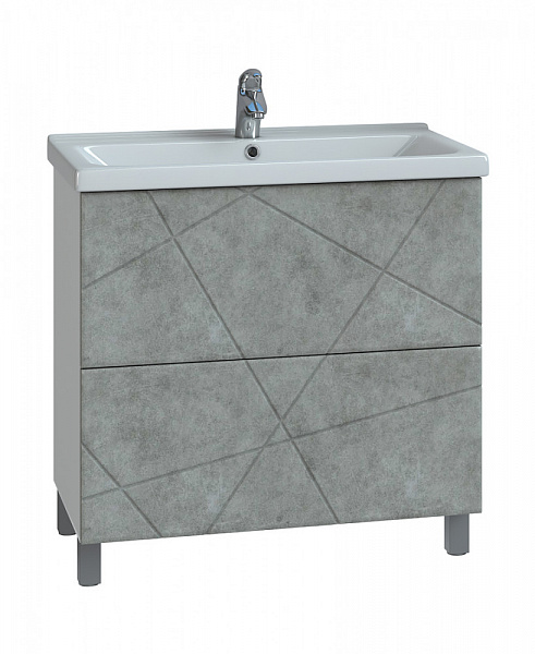 Тумбы VIGO Geometry 2-1000 бетон (под ум Миранда)