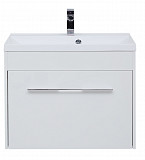 Тумба под раковину Aquanet Августа 75 белый (ручки хром) 00274144