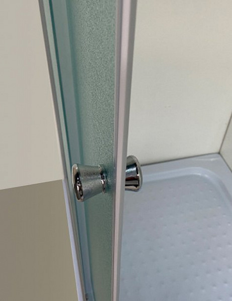 Душ. уголок NG-018-14Q (1000х800х1950) низкий поддон(13см) стекло МАТОВОЕ, 2 места