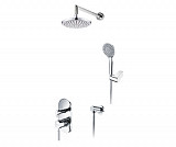 Встраиваемый комплект для душа с верхней душевой насадкой и лейкой Wasserkraft A14129