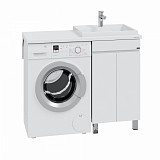 Тумба "Марс "48" двери, напольная (ум. Юпитер 1100*500 литой мрамор)