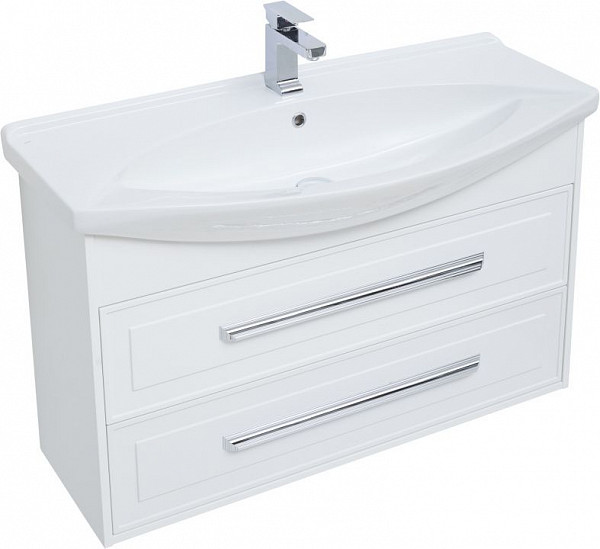Тумба под раковину Aquanet Остин 105 белый (под раковину Стиль) 00252671