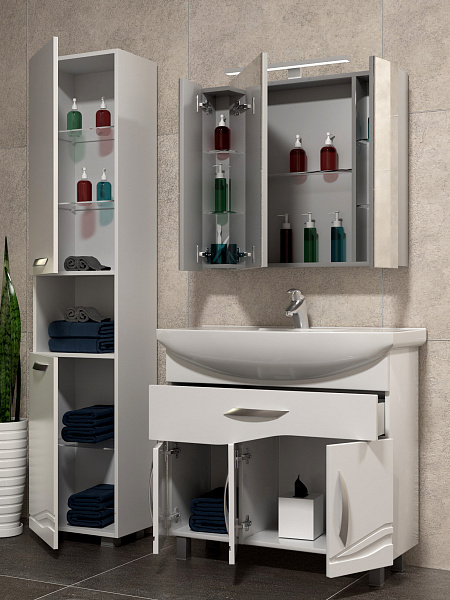 Тумба под раковину VIGO Martina 85 см Martina-1-850(Элеганс)