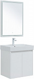 Мебель для ванной Aquanet Nova Lite 60 белый глянец (2 дверцы) 00302532