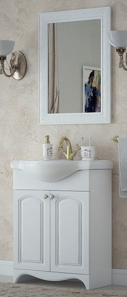 Тумба под раковину Corozo Классика 65 белая SD-00000350