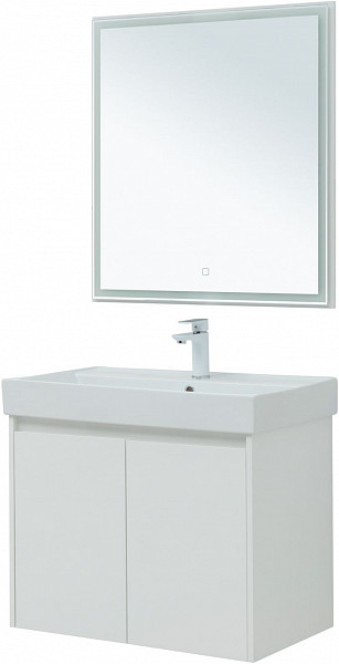 Мебель для ванной Aquanet Nova Lite 75 белый глянец (2 дверцы) 00302535
