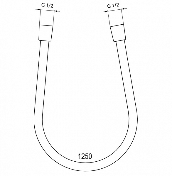 Душевой шланг Ideal Standard Idealflex A3306AA