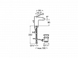 Смеситель Roca Moai для биде 5A6046C00