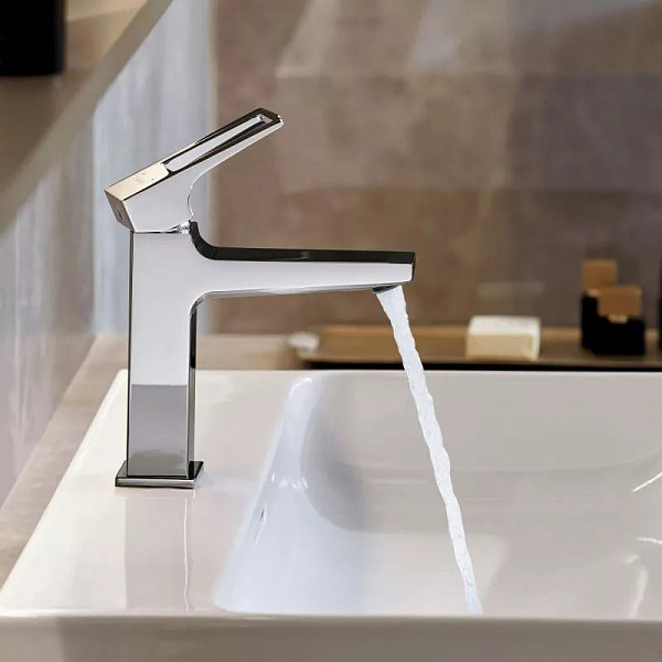 Смеситель для раковины Hansgrohe Metropol 32507000 с донным клапаном Push-Open