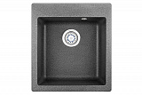 Мойка кухонная Granula квадратная кварц 4201, ГРАФИТ