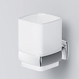 A9034300 Gem, Стеклянный стакан с настенным держателем