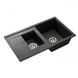 Мойка для кухни Aquaton Делия 87 графит 1A716232DE210