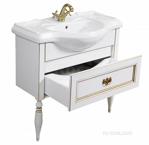 Тумба под раковину Roca America Evolution L 85 дуб молочный ZRU9302960