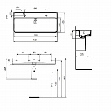 Раковина Ideal Standard Strada II 120 см T359501