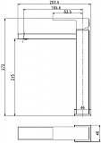 Смеситель для раковины Aquanet Blanco AF420-11W AF420-11W