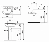 Раковина Laufen Pro 8.1095.1.000.104.1 55 см
