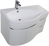 Тумба под раковину Aquanet Сопрано 95 L белый (2 дверцы 2 ящика) 00169631