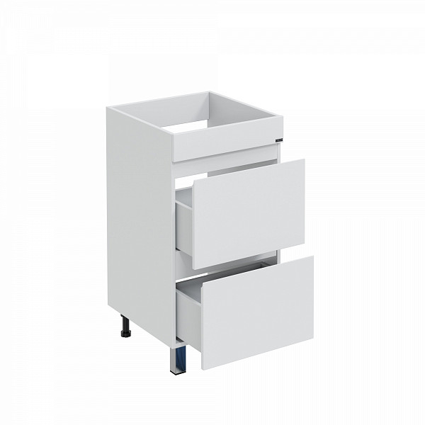 Тумба "Марс "48" 2 ящ, напольная (ум. Юпитер 1100*500 литой мрамор)