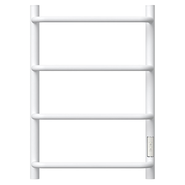 Полотенцесушитель электрический Point Ника PN08846W П4 400x600 диммер справа, белый