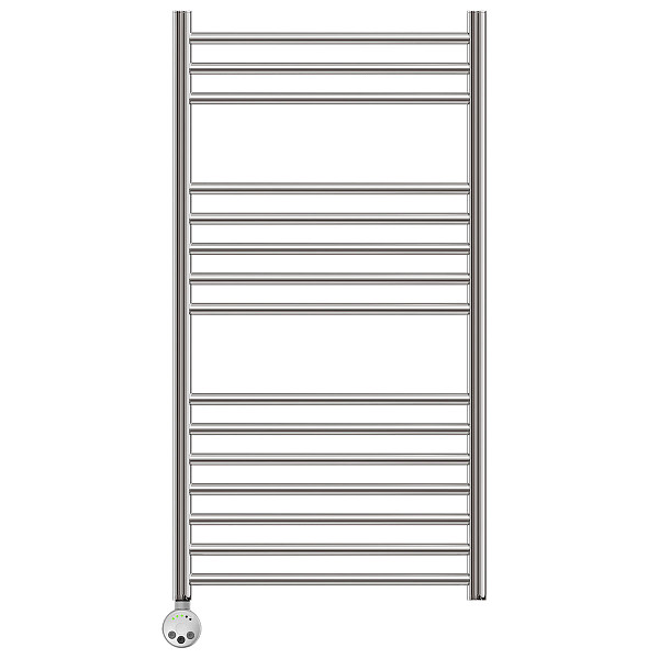 Полотенцесушитель электрический Point Аврора PN10150SE П15 500x1000 левый/правый, хром