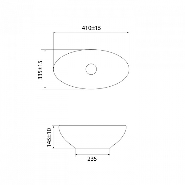 Белый глянцевый умывальник накладной, Cloud, IDDIS, CLOWS06i27