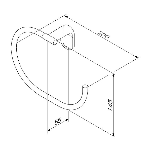 A8434422 X-Joy Кольцо для полотенец