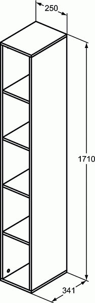Шкафчик Ideal Standard Adapto T4307WG