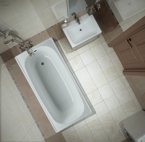 Стальная ванна BLB Europa 160x70 B60E