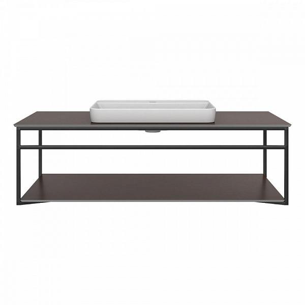 Тумба под раковину Kerama Marazzi Plaza Next 120 см PL.N.120.02\BLK.M