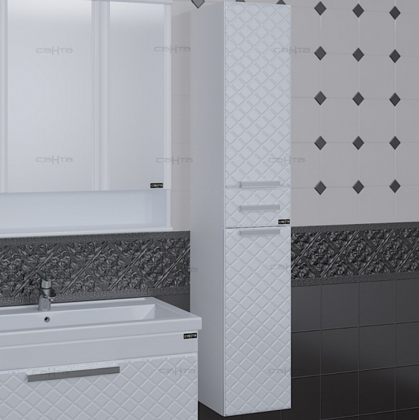 Шкаф-пенал Калипсо 30 напольный/подвесной Санта 517003N