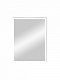 Зеркало Континент "Frame Silver LED" 600х800