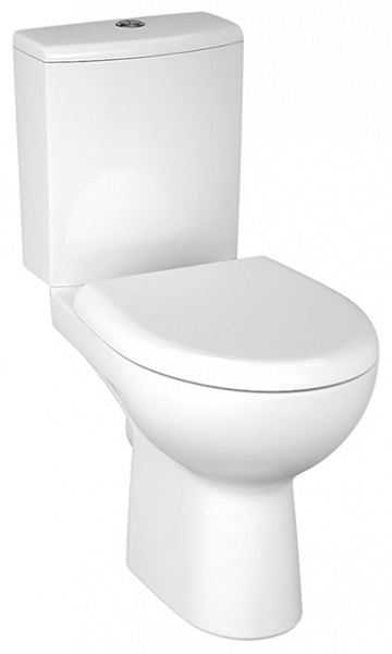 Унитаз напольный Cersanit Nature New Clean On S-KO-NTR011-3/5-COn-DL-w с сиденьем дюропласт