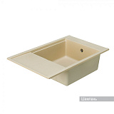 Мойка для кухни Aquaton Делия 78 прямоугольная с крылом шампань 1A715132DE290