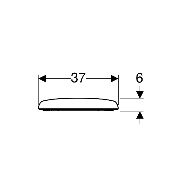 Крышка-сиденье микролифт Geberit Renova 573025000 с микролифтом