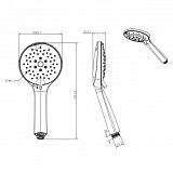 Лейка "Koller Pool" 5 режима SH0534