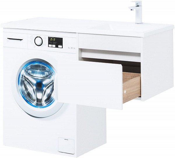 Тумба под раковину Aquanet Токио 48 белый (подвесная, 1 ящик) 00236915