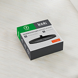 Душевая насадка верхняя круглая, черная, SpaHome, IDDIS, SPA26BPi64