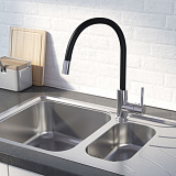 Смеситель для кухни,  Kitchen 360, IDDIS, K36SBJBi05