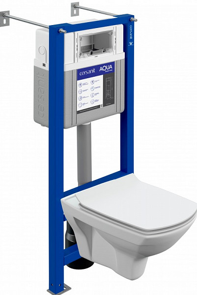 Комплект CARINA XL CO DPL EO slim инсталляция AQUA SMART M40