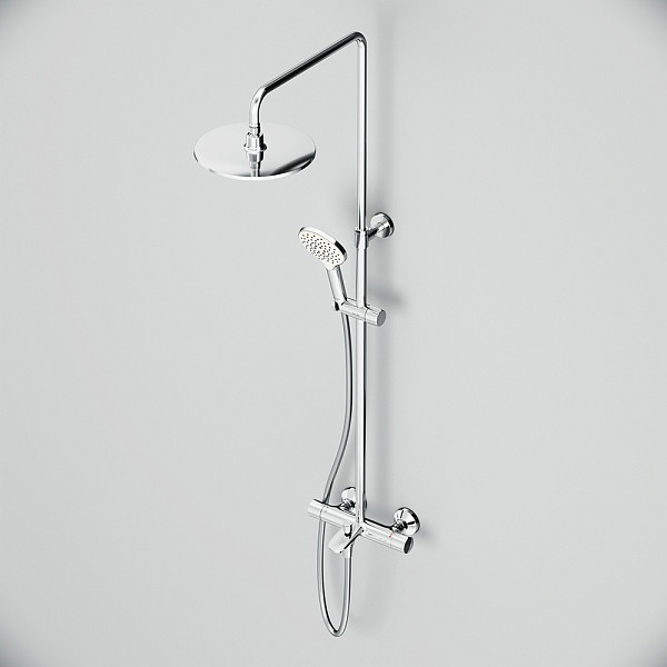 F0780564 Like душ.система, набор: смеситель д/ванны/душа с термостатом, верх.душ.d 250 мм, ручной ду